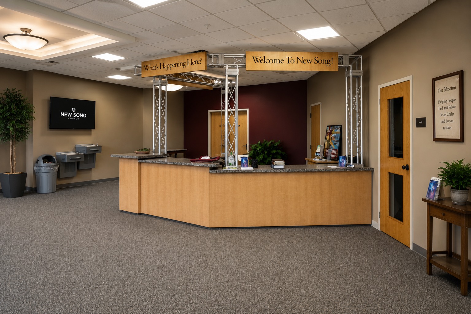 Church Welcome Desk RD-141