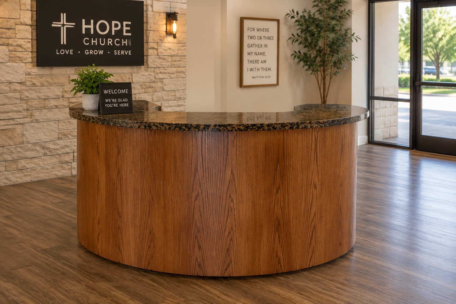 Ministry Welcome Desk RD-140