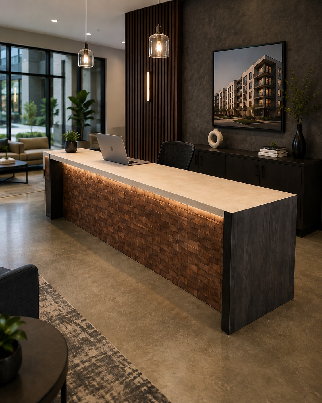 Hotel Check-In Counter RT-036